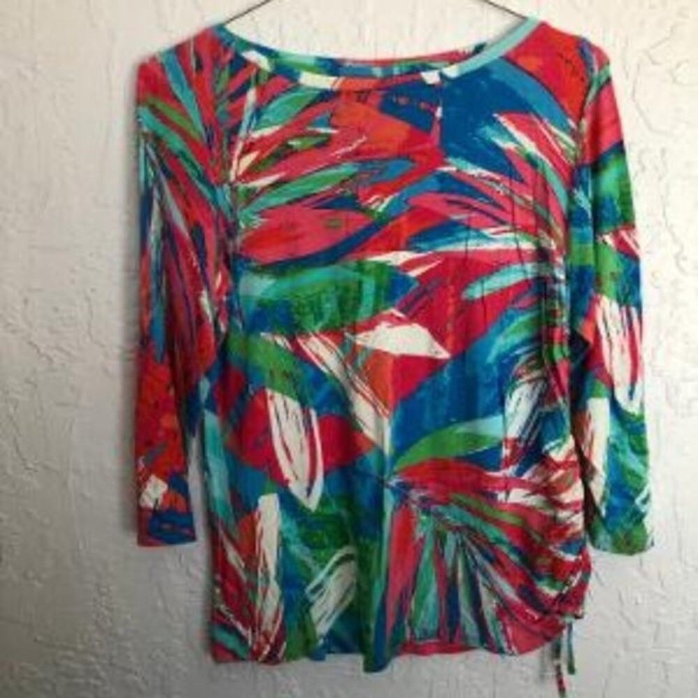 RUBY RD 3/4 SLEEVE BLOUSE